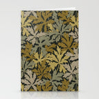 Floral Meadow In Spring Green II Stationery Card Gallery Image 2