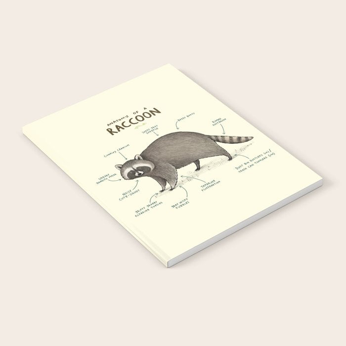 Anatomy of a Raccoon Notebook Gallery Image 2