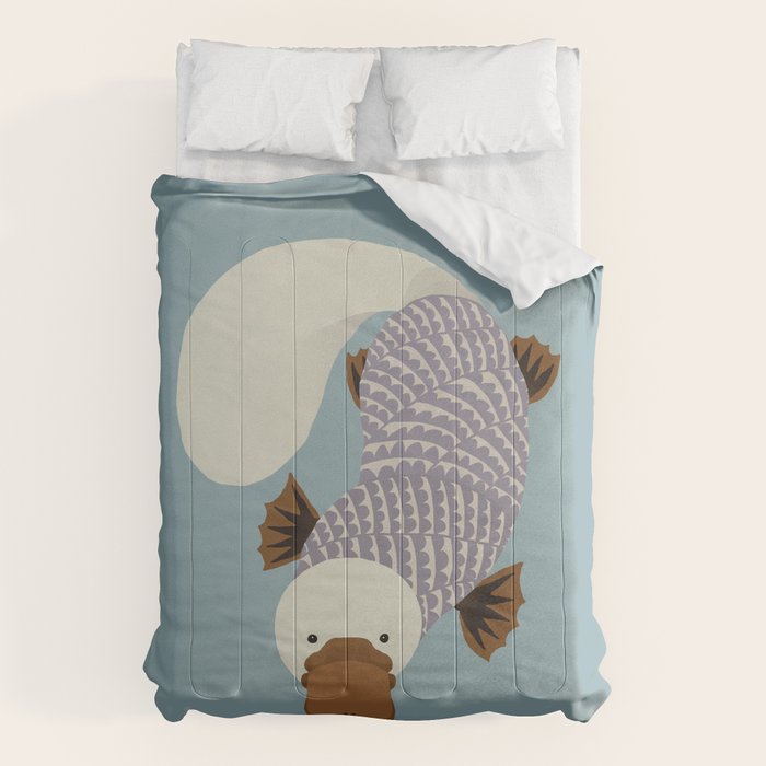 Whimsical Platypus Comforter Gallery Image 1