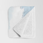 Steel watercolor detailed world map Raul Throw Blanket Gallery Image 3