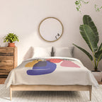 Cat and Plant 66 Comforter Gallery Image 3