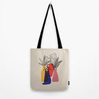 Cat and Plant 66 Tote Bag Gallery Image 2