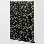 Eucalyptus and Olive Pattern  Wallpaper Gallery Image 2