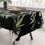 Eucalyptus and Olive Pattern  Tablecloth Gallery Image 3