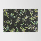 Eucalyptus and Olive Pattern  Rug Gallery Image 2