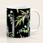 Eucalyptus and Olive Pattern  Coffee Mug Gallery Image 1