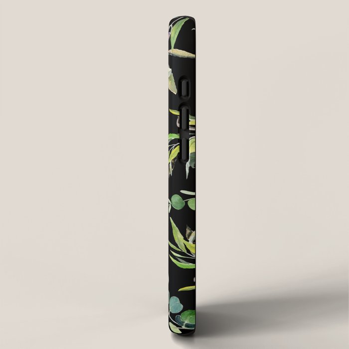 Eucalyptus and Olive Pattern  iPhone Case Gallery Image 2