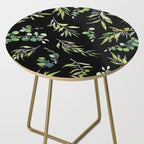Eucalyptus and Olive Pattern  Side Table Gallery Image 2