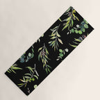 Eucalyptus and Olive Pattern  Yoga Mat Gallery Image 1