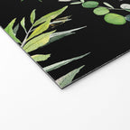 Eucalyptus and Olive Pattern  Welcome Mat Gallery Image 2