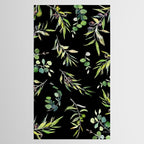 Eucalyptus and Olive Pattern  Tablecloth Gallery Image 2
