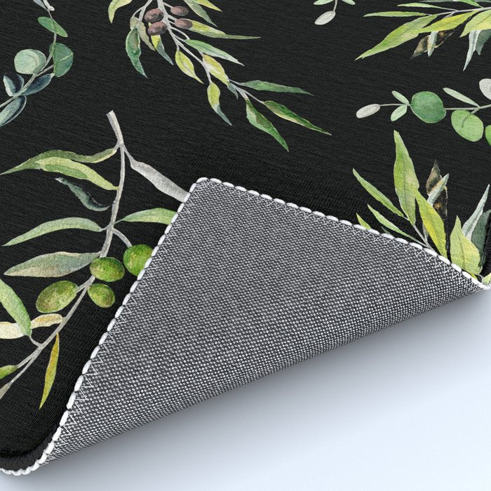 Eucalyptus and Olive Pattern  Rug Gallery Image 4