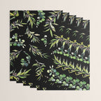 Eucalyptus and Olive Pattern  Wrapping Paper Gallery Image 3