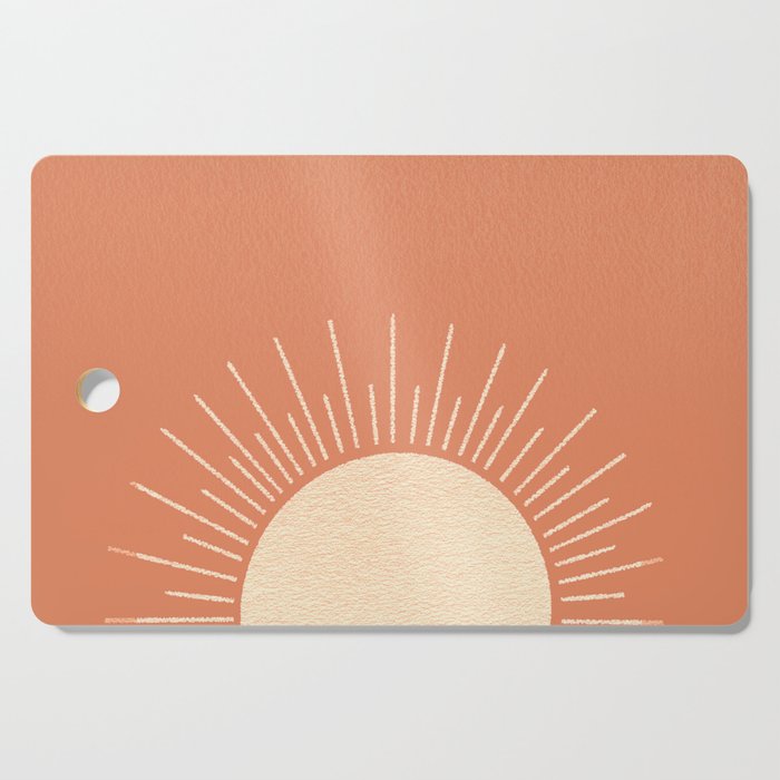 Sunrise pink Cutting Board Gallery Image 1