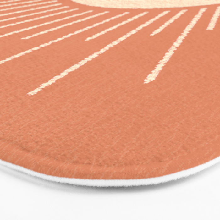 Sunrise pink Bath Mat Gallery Image 3