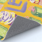 Leo Birthday Treats in Orange | Zodiac Series Rug Gallery Image 4
