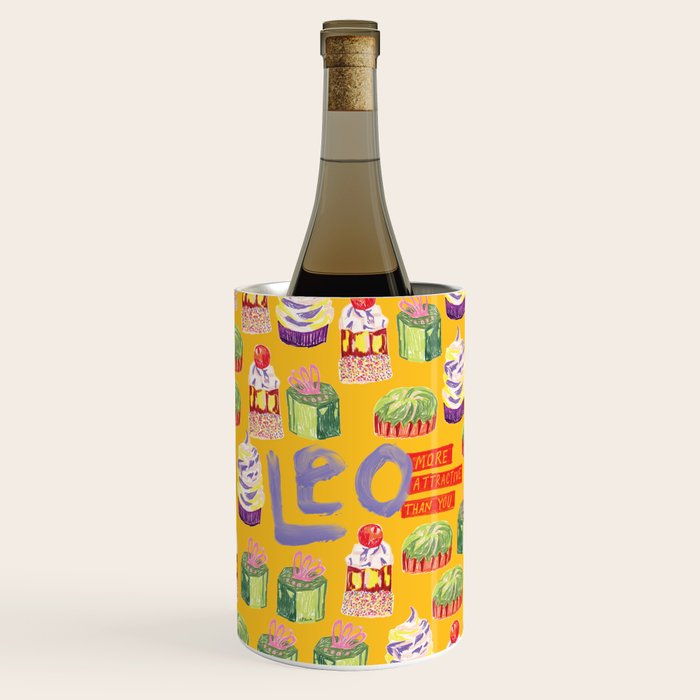 Leo Birthday Treats in Orange | Zodiac Series Wine Chiller Gallery Image 1