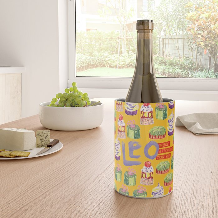 Leo Birthday Treats in Orange | Zodiac Series Wine Chiller Gallery Image 4