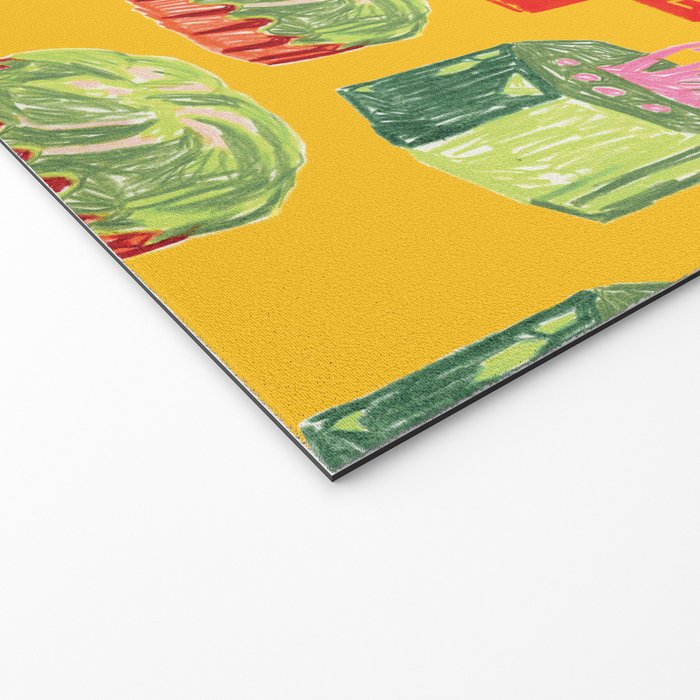 Leo Birthday Treats in Orange | Zodiac Series Welcome Mat Gallery Image 2