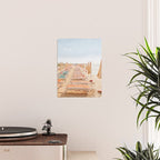 Puglia Loungers | Italy Travel Photography | Pastel Minimalist Beach Photo Poster Gallery Image 2