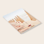 Puglia Loungers | Italy Travel Photography | Pastel Minimalist Beach Photo Notebook Gallery Image 2