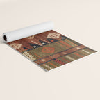 Belouch  Antique Khorassan Northeast Persian Rug Yoga Mat Gallery Image 2