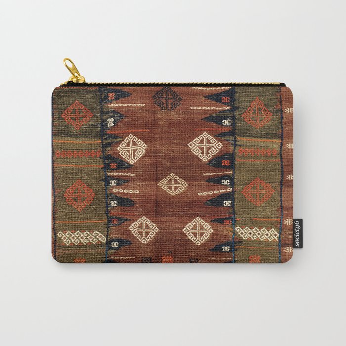 Belouch  Antique Khorassan Northeast Persian Rug Carry All Pouch Gallery Image 1