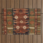 Belouch  Antique Khorassan Northeast Persian Rug Outdoor Rug Gallery Image 1