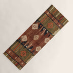 Belouch  Antique Khorassan Northeast Persian Rug Yoga Mat Gallery Image 1