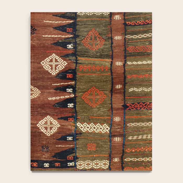 Belouch  Antique Khorassan Northeast Persian Rug Notebook Gallery Image 4