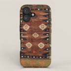 Belouch  Antique Khorassan Northeast Persian Rug iPhone Case Gallery Image 1