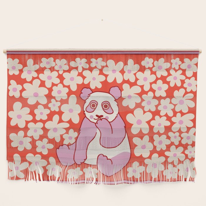 Panda Kisses Wall Hanging Gallery Image 1