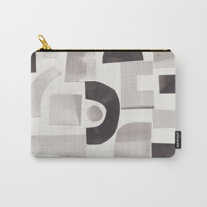 Shapes & Sizes #1 Carry All Pouch Gallery Image 1