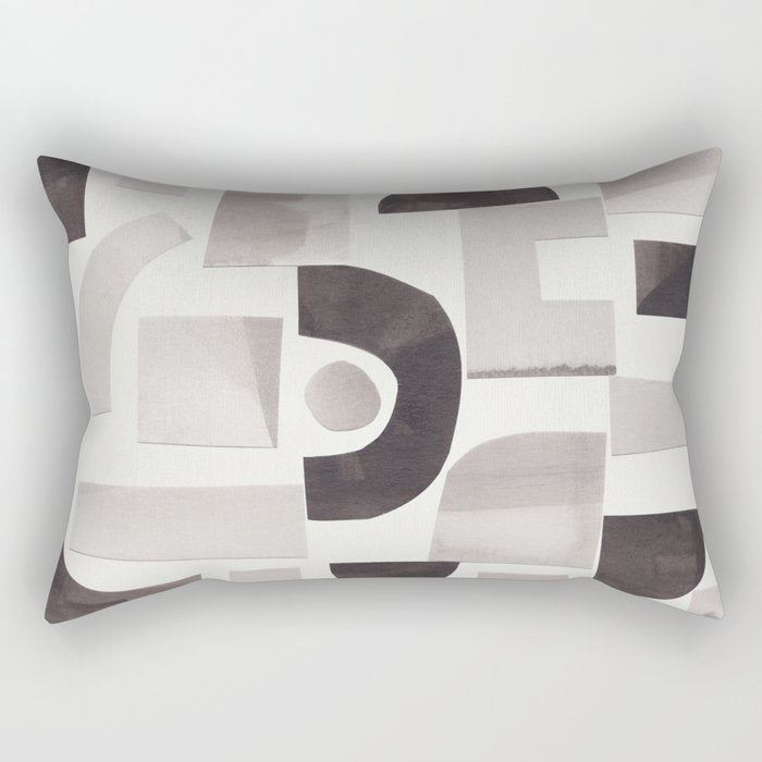 Shapes & Sizes #1 Rectangular Pillow Gallery Image 2