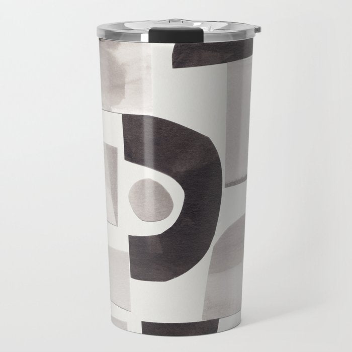 Shapes & Sizes #1 Travel Mug Gallery Image 1