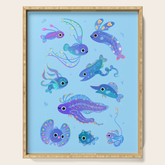 Baby fish Serving Tray Gallery Image 1
