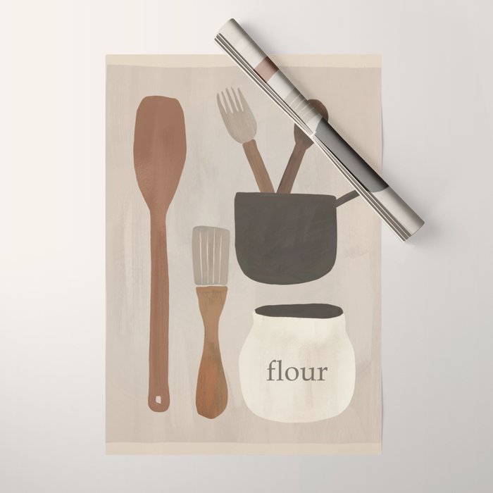 Kitchen Still Life I Wrapping Paper Gallery Image 1