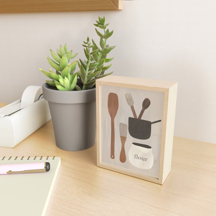 Kitchen Still Life I Mini Art Print Gallery Image 2