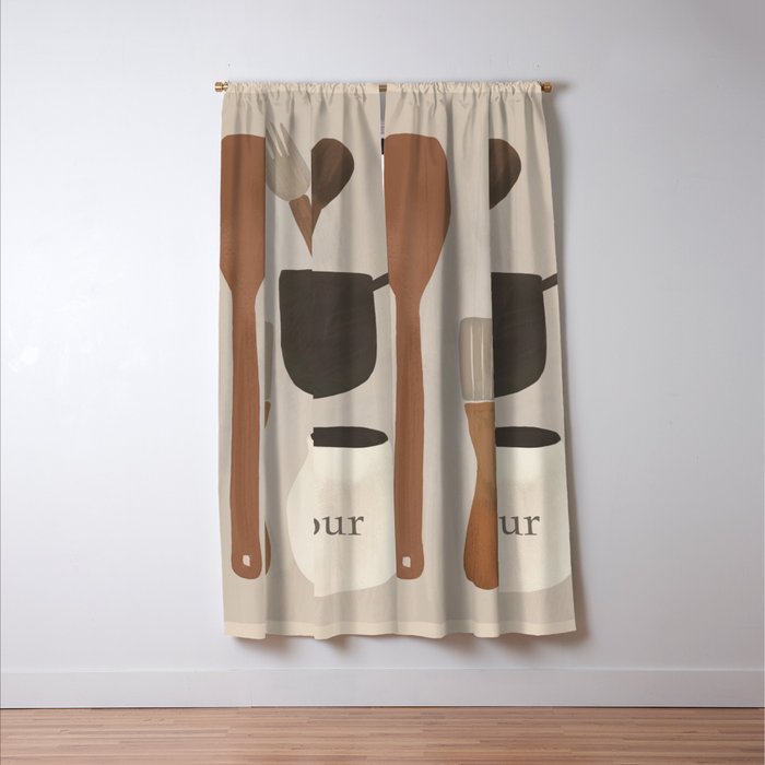 Kitchen Still Life I Window Curtain Gallery Image 3
