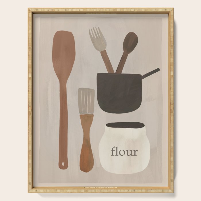 Kitchen Still Life I Serving Tray Gallery Image 1