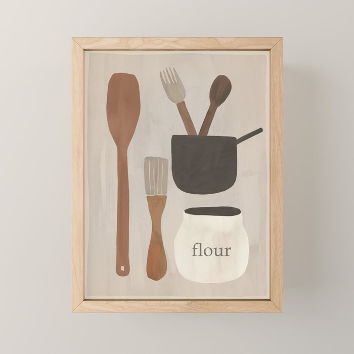 Kitchen Still Life I Mini Art Print Gallery Image 1
