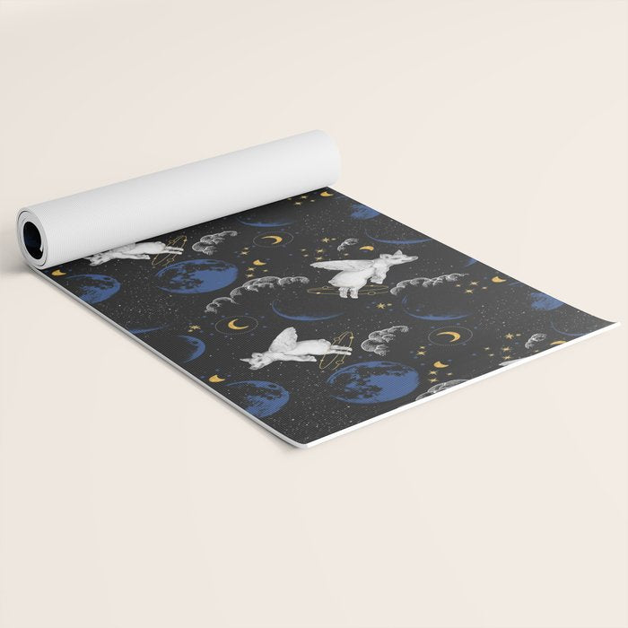 Celestial Pigs of the Night Sky A Yoga Mat Gallery Image 2