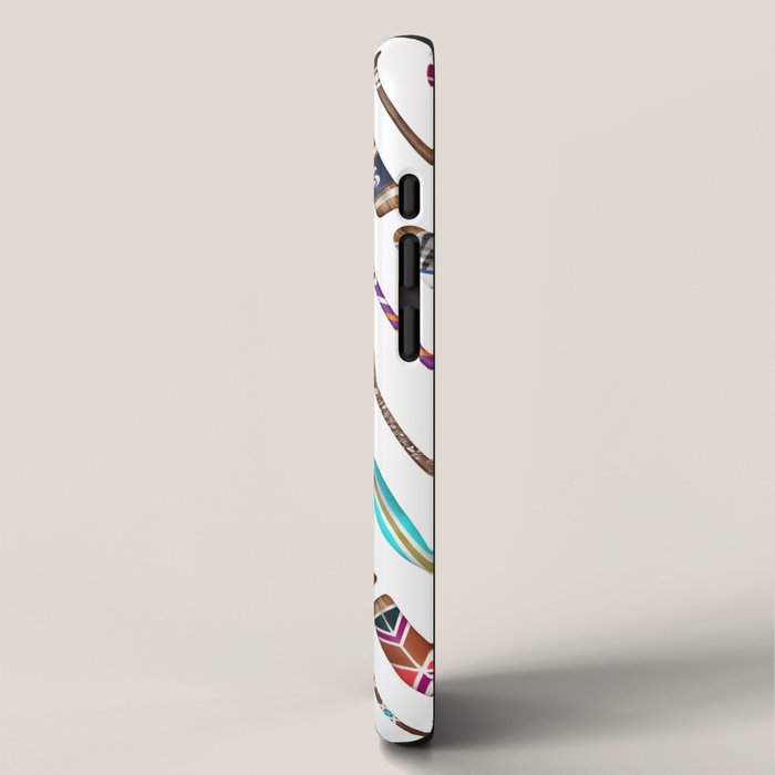 Paddles Oars Lake Life Colorful Oar lake house art iPhone Case Gallery Image 2