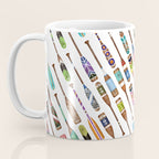 Paddles Oars Lake Life Colorful Oar lake house art Coffee Mug Gallery Image 3