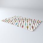 Paddles Oars Lake Life Colorful Oar lake house art Rug Gallery Image 3