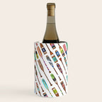 Paddles Oars Lake Life Colorful Oar lake house art Wine Chiller Gallery Image 3