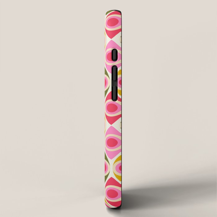 Mid Century Modern Geo pattern 2 iPhone Case Gallery Image 2