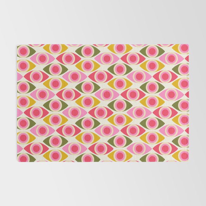 Mid Century Modern Geo pattern 2 Rug Gallery Image 2