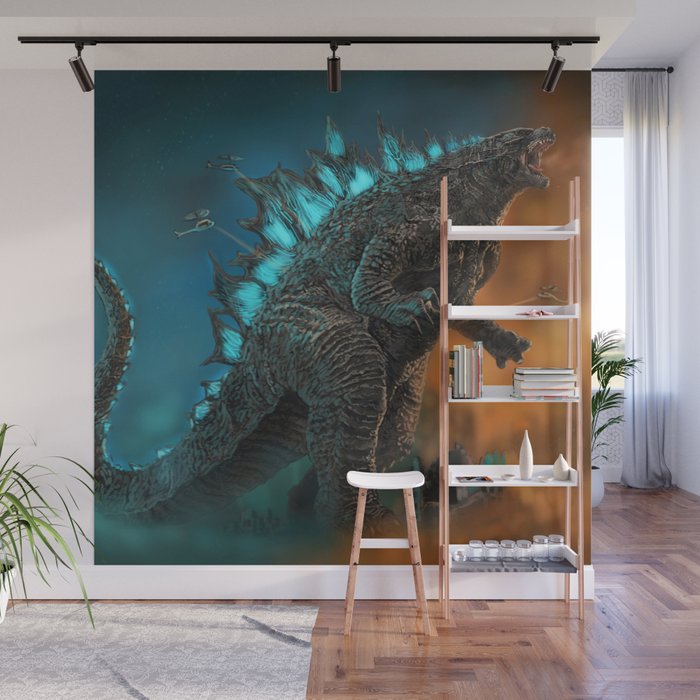 Godzilla Wall Mural Gallery Image 1