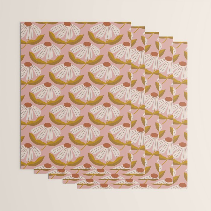 Nostalgic Daisy Wrapping Paper Gallery Image 3